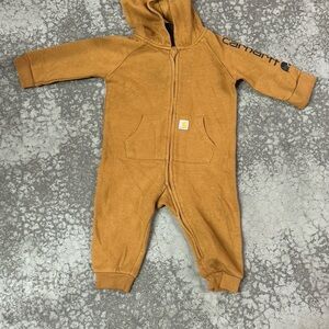 Carhartt Infant Boyse Fleece Onsie Long Sleeve Coverall 9M
